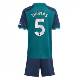 Baby Fußballbekleidung Arsenal Thomas Partey #5 3rd Trikot 2023-24 Kurzarm (+ kurze hosen)